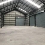 โกดังสำเร็จรูป HW-H ขนาด 12x40x6.50 ม. พร้อมชั้นลอย 100 ตร.ม. ทำเลศรีราชา ชลบุรี – งานคุณภาพจาก Happy Warehouse