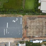 โครงการโกดังสำเร็จรูประบบ HW-HC: ความคืบหน้ามุงหลังคาที่นครปฐม