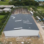 โครงการโกดังสำเร็จรูประบบ HW-HC: ความคืบหน้ามุงหลังคาที่นครปฐม