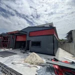 โกดังสำเร็จรูป HW-C ขนาด 10x16x4 เมตร หลังคาฉนวน PU | รับสร้างโกดังคุณภาพ