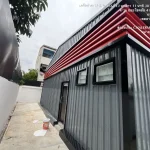 โกดังสำเร็จรูป HW-C ขนาด 10x16x4 เมตร หลังคาฉนวน PU | รับสร้างโกดังคุณภาพ