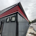 โกดังสำเร็จรูป HW-C ขนาด 10x16x4 เมตร หลังคาฉนวน PU | รับสร้างโกดังคุณภาพ