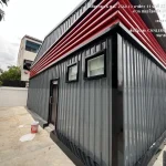 โกดังสำเร็จรูป HW-C ขนาด 10x16x4 เมตร หลังคาฉนวน PU | รับสร้างโกดังคุณภาพ