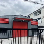 โกดังสำเร็จรูป HW-C ขนาด 10x16x4 เมตร หลังคาฉนวน PU | รับสร้างโกดังคุณภาพ