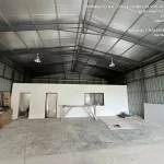 โกดังสำเร็จรูป HW-C ขนาด 10x16x4 เมตร หลังคาฉนวน PU | รับสร้างโกดังคุณภาพ