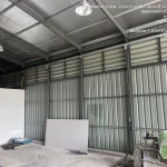 โกดังสำเร็จรูป HW-C ขนาด 10x16x4 เมตร หลังคาฉนวน PU | รับสร้างโกดังคุณภาพ