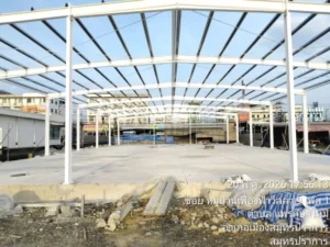 Happy Warehouse HW-H ขนาด 18×35×4 เมตร ตรวจสอบความพร้อมก่อนส่งมอบงาน